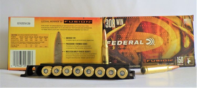Federal Fusion ammo in 308 win